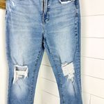 Madewell The Perfect Vintage Jean in Denman Wash Size 28 Distressed Photo 7
