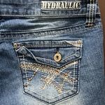 Hydraulic  Jeans, Denim Shorts, Distressed, Size 7/8 Photo 2
