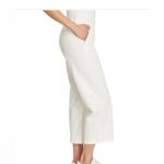 Ella Moss  Women’s Wide Leg Crop Pants Cream Size 8 Photo 2