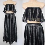 Free People Carmen Lurex Striped set Photo 2