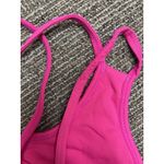 Dona Jo woman's size small S Amplify Hot Pink breathable athletic sports bra Photo 2