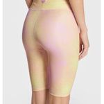 Adidas NWT Sport Shorts Allover Print HL6601 Yellow Slim Fit Photo 3