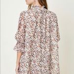 Hayden  Medium Dress Los Angeles Printed Smock Neck Dress Cottage Floral NWT Photo 2