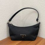 Vintage Y2K The Original Brand Black Nylon Mini Bag Shoulder Bag Photo 2