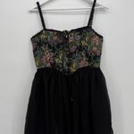 Cider Secret Garden Corset Mini Floral Dress Size Large (8) Fairy Photo 0