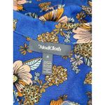 Modcloth "Summer Camp Solstice" Blue Floral Button Front Romper Size 4 NWT!!! Photo 3