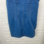 No Boundaries  Stretchy Denim Dress Size L Photo 3