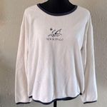 ⛵️New Buffalo, Michigan Crew Neck Top⛵️ ~med (tag says L/XL but sizing is off) White Photo 1