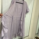 JustFab Ruffle True Wrap Dress Linen Blend Size XXL NWT Photo 13