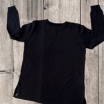 Vintage 90s Country Casuals Sweater Medium Black Gray Red Striped Wool b… Size undefined Photo 10