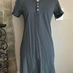 Tommy Hilfiger  Navy and White Polka Dot Polo Style Shirt Dress Photo 0