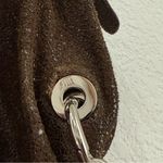 Vintage B. MAKOWSKY Two Tone Brown Genuine Leather Slouchy Satchel Crossbody Photo 15