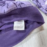 Karen Scott  Purple Floral Sweatshirt M Photo 2