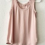 Philosophy Women Blush Pink Sleeveless Raw Edge Trim Tank Blouse Size Small Photo 0