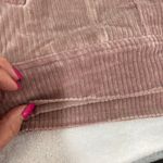 POL Dusty Pink Fleece Lined Rugged Raw Hem Corduroy Jacket Shacket Size M NWOT Photo 8