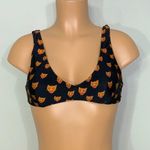 Volcom New black and orange lion bikini top. NWOT Photo 3