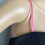 Isaac Mizrahi New York Black Spaghetti Strap or Strapless Shift Dress Size 10 Photo 4