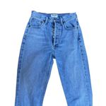 AGOLDE RILEY HIGH RISE STRAIGHT CROP RAW HEM JEANS SIZE 24"β Photo 4