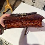 Brahmin Brown Crocodile Crossbody Bag Photo 3