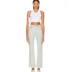 RE/DONE REDONE Originals 70s Bootcut Coated Quartz Women’s  Light Grey Jeans Size 30 Photo 3