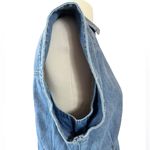 Veronica Beard  Ruben Denim A-Line Midi Dress in Pebble Stone Photo 3