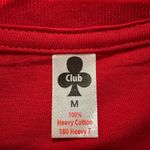 Ace of Clubs Red Keep Calm and Carry On Tee Shirt 100% Cotton Medium Photo 13