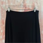 Cider  Black Mesh Mid Rise Ruffle Maxi Skirt Photo 3