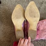 Metallic Pink Cowboy Boots Size 9 Photo 3