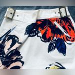 Anthropologie Maeve Women's Floral Buckle Skirt Black Size 6 Photo 3