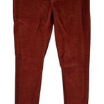 AG Adriano Goldschmied NWOT Brown Corduroy Legging Ankle Super Skinny Pant Sz 27 Photo 0