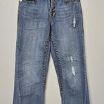 True Religion World Tour Joey Super T Jeans Womens 30x31 Thick Stitching Y2K Photo 0