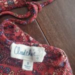 Cloud Chaser Short sleeves flowers top size small by  red blue and pink Photo 3