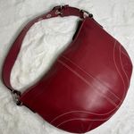 Coach Y2k F10908 Red Solo Hobo Shoulder Bag Photo 1