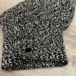 Loft NWT -  Black & White Print Above the Knee 3/4 Sleeve Dress Size Small Photo 6