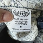 Hint Jeans Capri Women 9 Cuffed Hem Casual Relaxed Low Photo 6