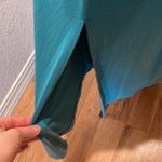 Anthropologie Maeve Azores Halter Dress in Teal/Turquoise EUC Sz XS Stretch Photo 4