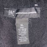 Inc international INC Women’s Embroidered Off Shoulder Sweater Black White Floral XL Knit Top Photo 6