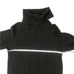Madewell Wool Sweater Dress Oversized Turtleneck Gray Knit Womens Small Photo 4