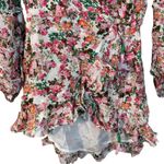 Rococo Sand Vie Floral Wrap Mini Dress White Photo 4