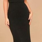 Lulus Black Maxi Dress  Photo 0