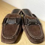 Cole Haan  Nike Air Brown Suede Slides Mules D20286 6.5 Photo 2