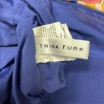 Trina Turk Breeze V-Neck Ruffle One-piece Bathing Suit size 14 Photo 4