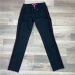 Lilly Pulitzer  South Ocean Skinny Jeans‎ Onyx 00 Ribbon Lace Leg Photo 3