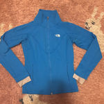 The North Face  Jacket Womens M Blue Athletic Outdoor Hiking Fleece Interior Photo 0