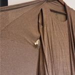 Miraclebody by Miracle Suit Gold Glitter Tank Top with Cardigan Set Size M Photo 4