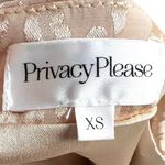 Privacy Please  Revolve Ella Satin Blush Cheetah Open Back Cocktail Dress XS New Photo 9