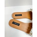 AQUA Sandals Womens Size 8.5 Embellished Open Toe Summer Slides NEW Photo 6