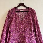 Love Shack Fancy NWOT  Rina Dress in Cherry Wine Size 8 Photo 3