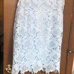 New Katherine Kelly Kai lace dress Blue Size 10 Photo 3