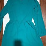 Forever 21  Teal Long Sleeve Dress Photo 0